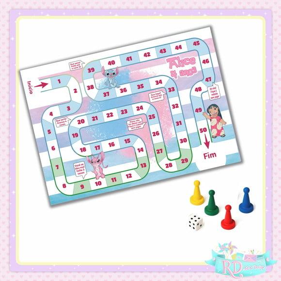 Jogo de Tabuleiro Lilo & Stitch