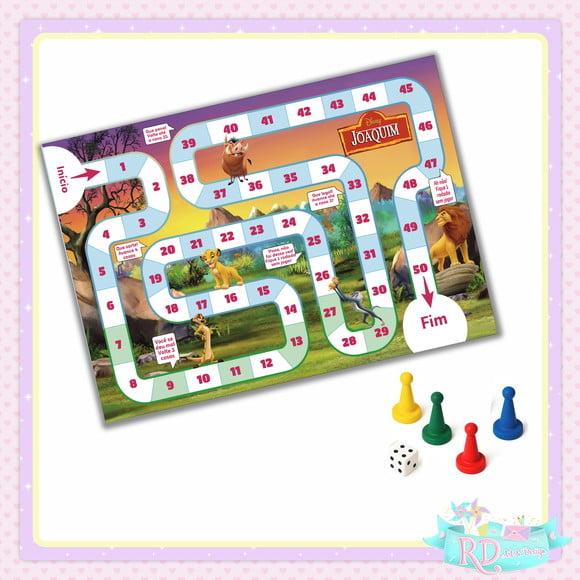 Jogo de Tabuleiro o Rei Leão