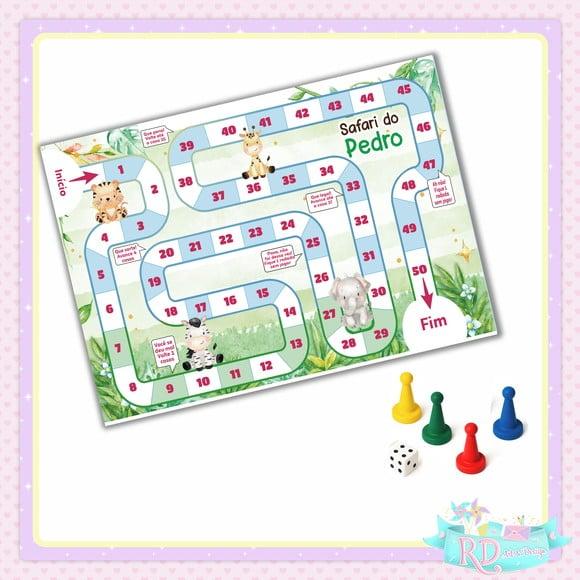 Jogo de Tabuleiro Safari