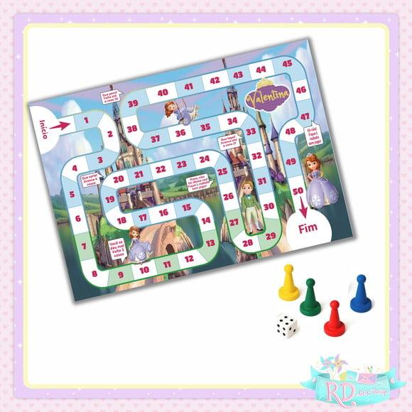 Jogo de Tabuleiro Princesa Sofia