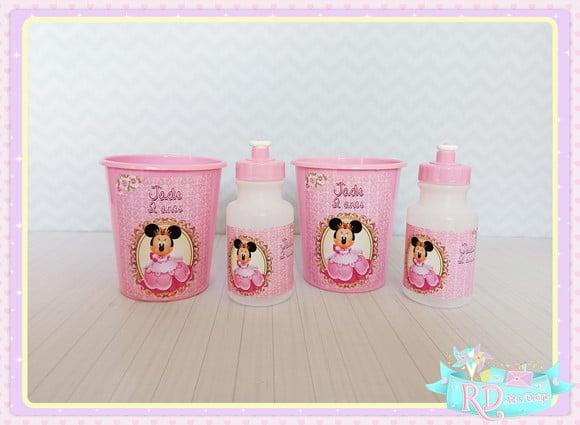 Kit Baldinho E Squeeze Minnie Realeza