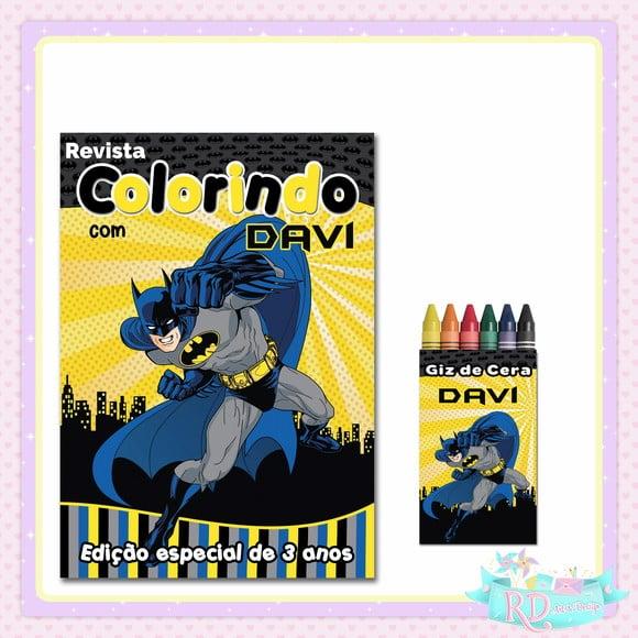 Kit Colorir Batman