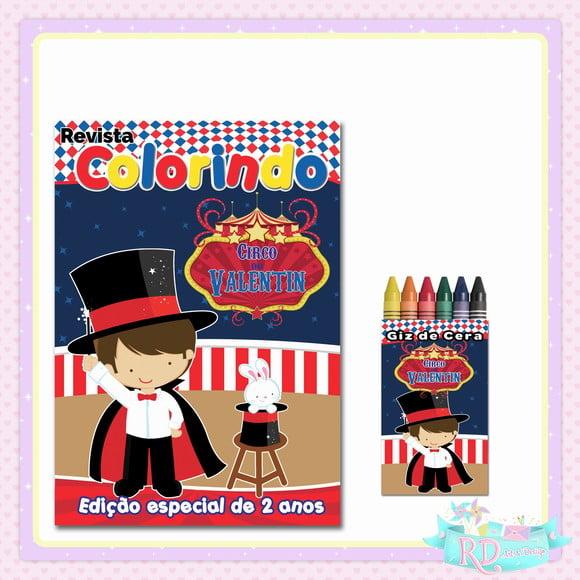 Kit Colorir Circo