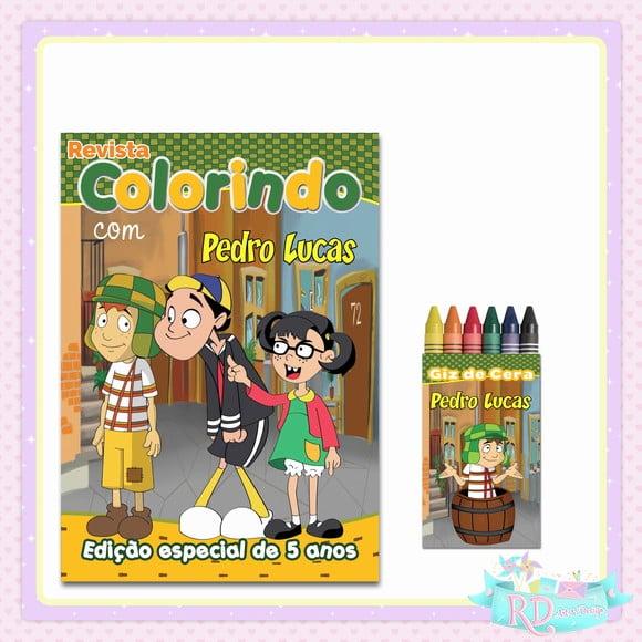 Kit Colorir Chaves
