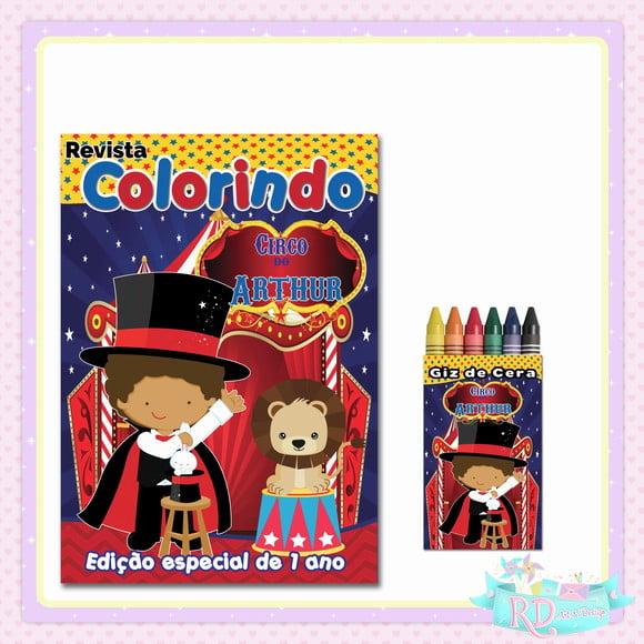 Kit Colorir Circo