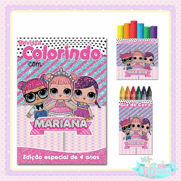 Kit Colorir com Massinha Lol Surprise