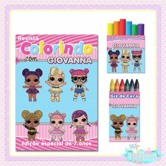 Kit Colorir com Massinha Lol Surprise