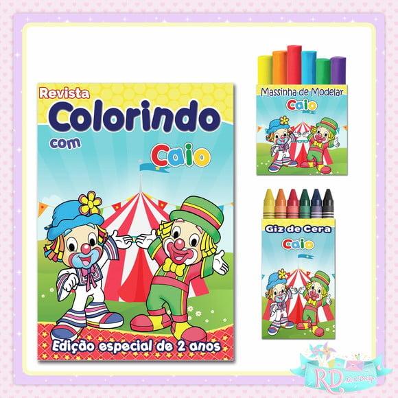 Kit Colorir com Massinha Patati Patatá