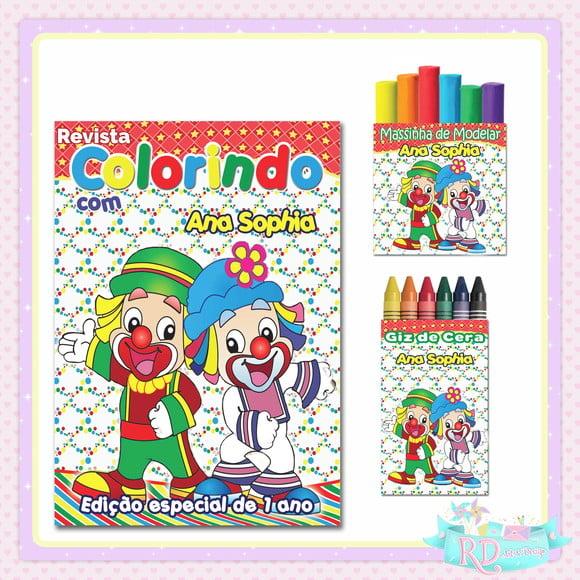 Kit Colorir com Massinha Patati Patatá