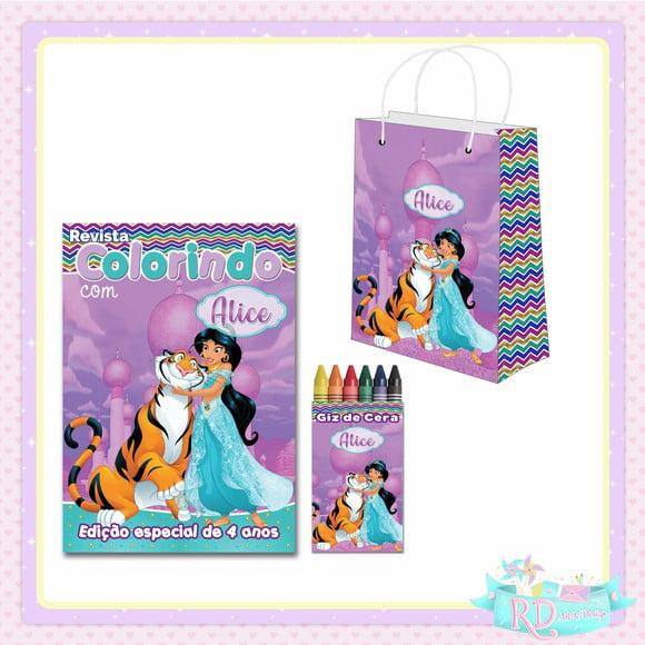 Kit Colorir com Sacolinha Jasmine