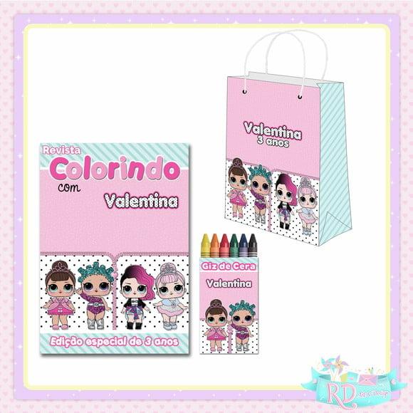 Kit Colorir com Sacolinha Lol Surprise