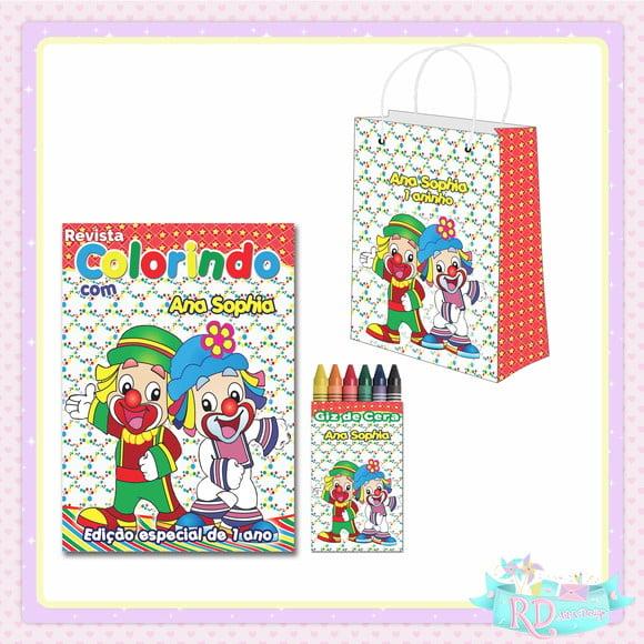 Kit Colorir com Sacolinha Patati Patatá
