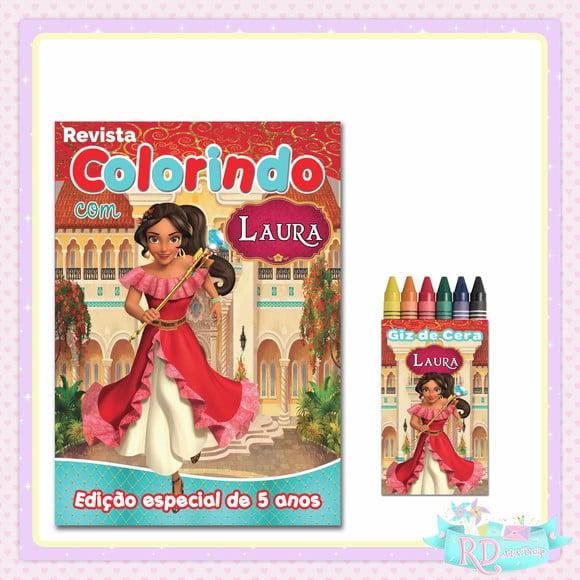 Kit Colorir Elena de Avalor