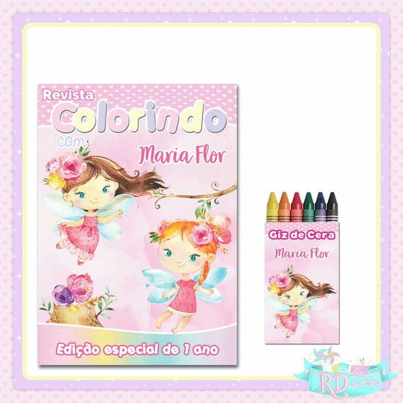 Kit Colorir Fadas