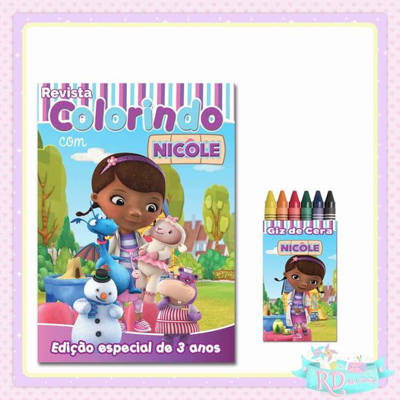 Kit Colorir Doutora Brinquedos