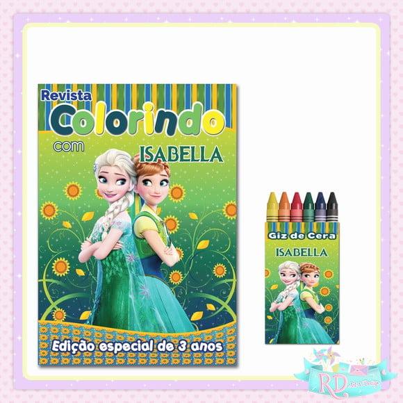 Kit Colorir Frozen Fever