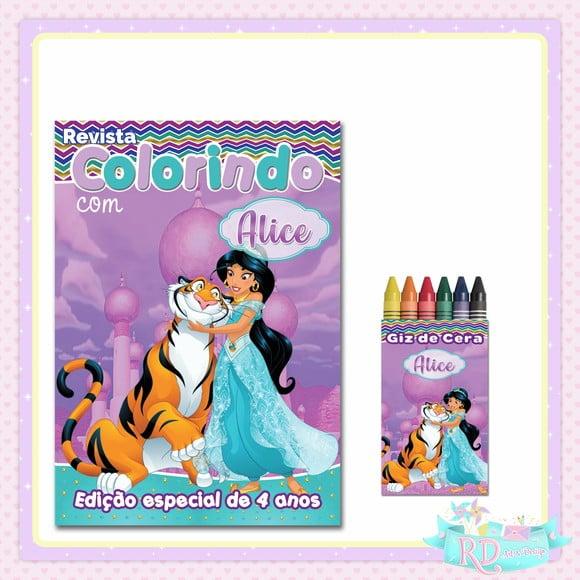 Kit Colorir Jasmine