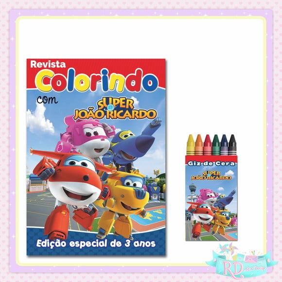 Kit Colorir Super Wings