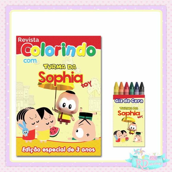 Kit Colorir Turma da Mônica Toy