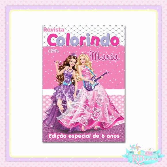 Livrinho de Colorir Barbie