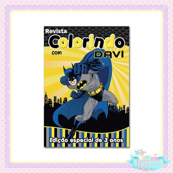 Livrinho de Colorir Batman