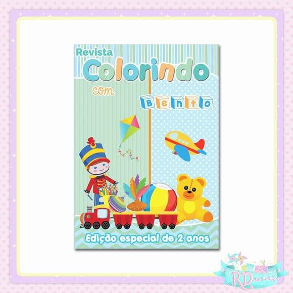 Livrinho de Colorir Brinquedos