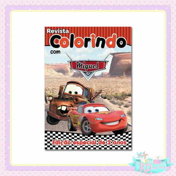Livrinho de Colorir Carros