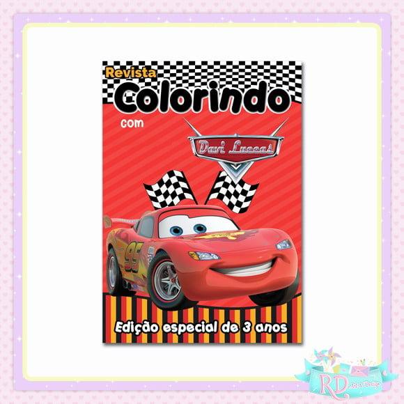 Livrinho de Colorir Carros