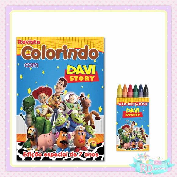 Kit Colorir Toy Story