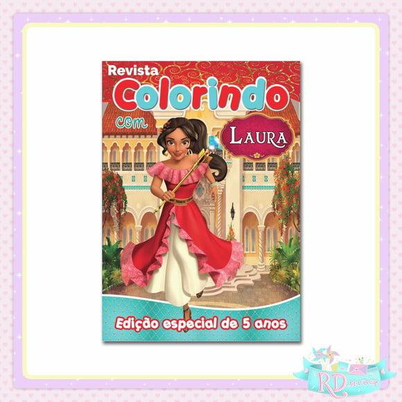 Livrinho de Colorir Elena de Avalor