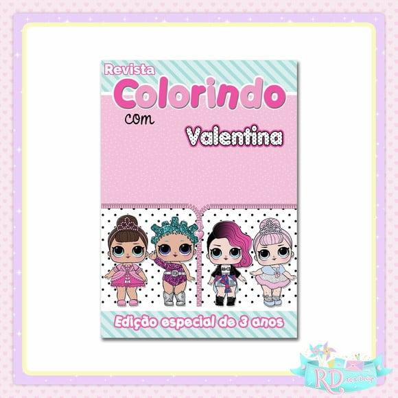 Livrinho de Colorir Lol Surprise