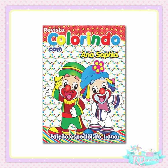Livrinho de Colorir Patati Patatá
