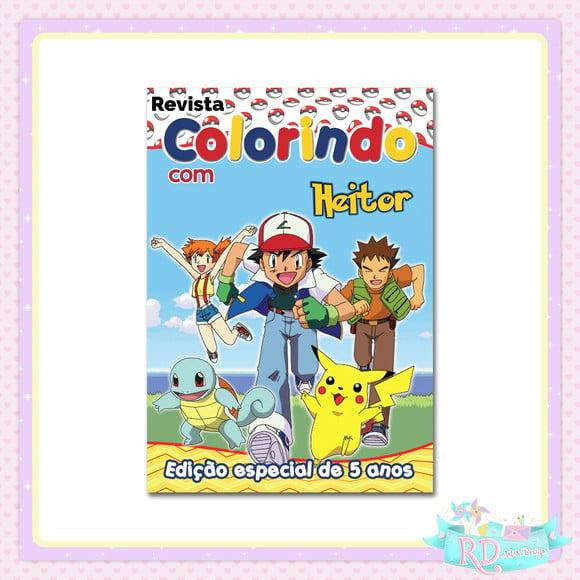 Livrinho de Colorir Pokemon