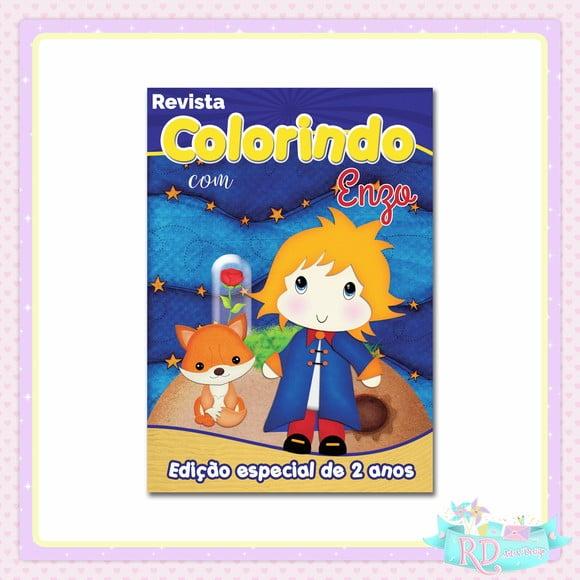 Livrinho de Colorir Pequeno Príncipe