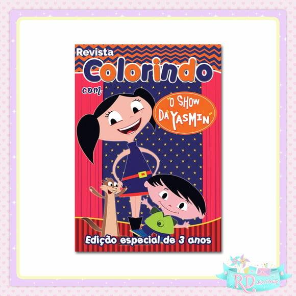 Livrinho de Colorir Show da Luna