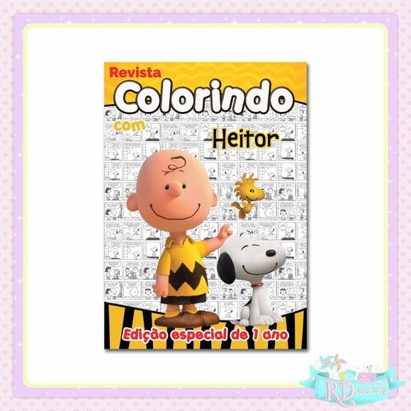 Livrinho de Colorir Snoopy