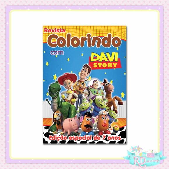 Livrinho de Colorir Toy Story
