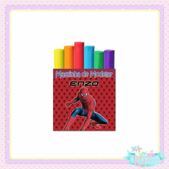 Massinha de Modelar Homem Aranha