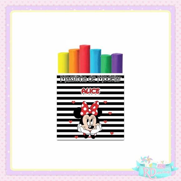 Massinha de Modelar Minnie Vermelha