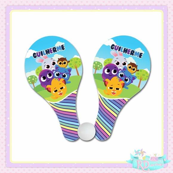 Raquete Ping Pong Bolofofos