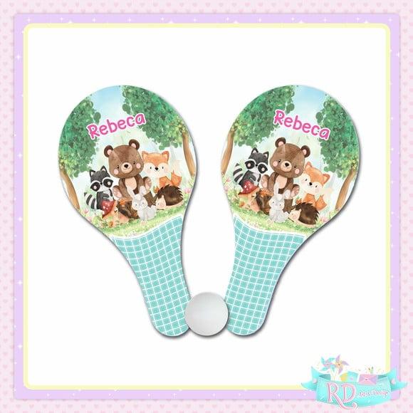 Raquete Ping Pong Bosque Encantado