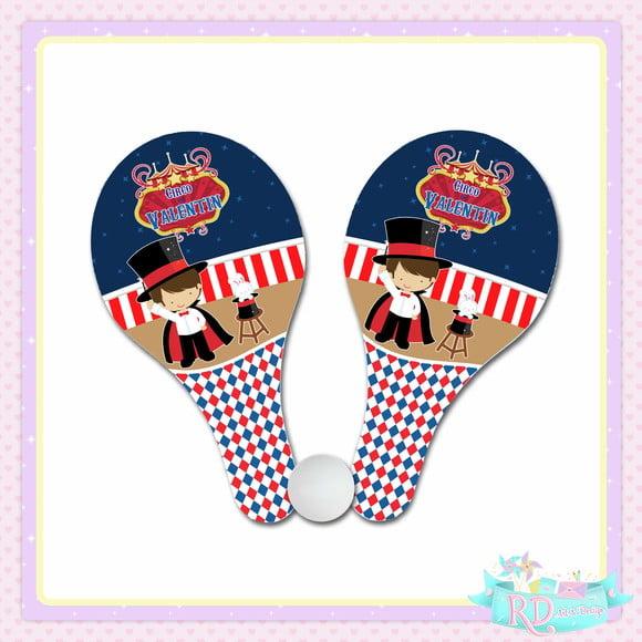 Raquete Ping Pong Circo