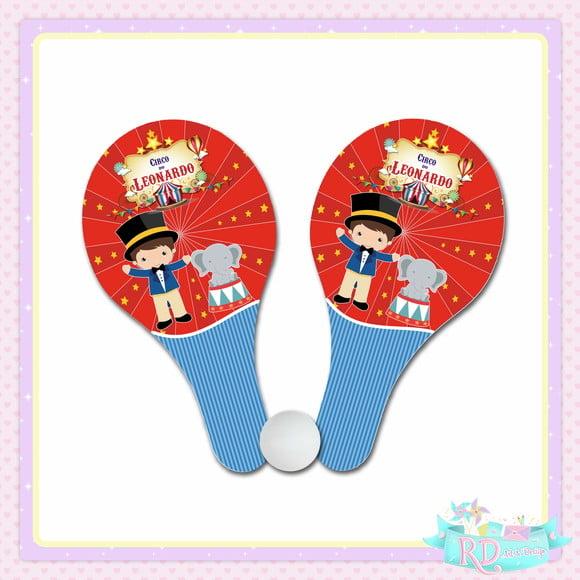 Raquete Ping Pong Circo