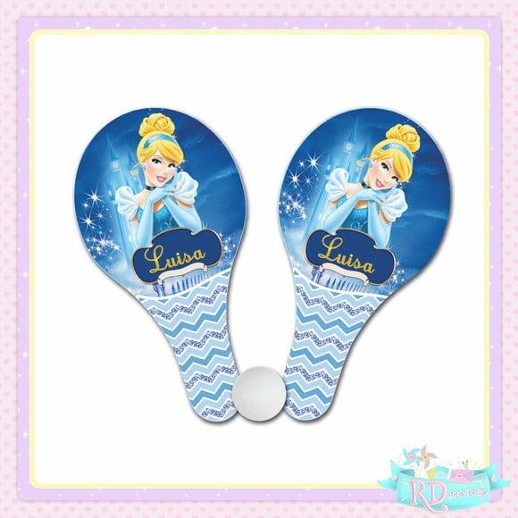 Raquete Ping Pong Cinderela