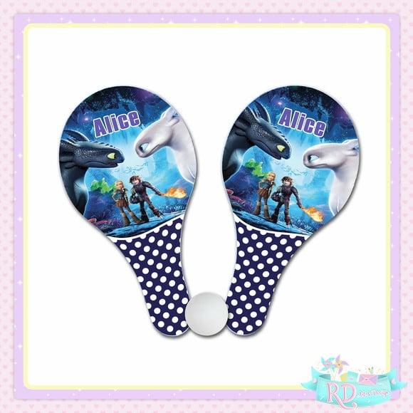 Raquete Ping Pong Como Treinar o Seu Dragão