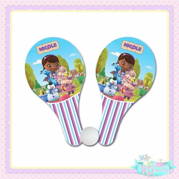 Raquete Ping Pong Doutora Brinquedos