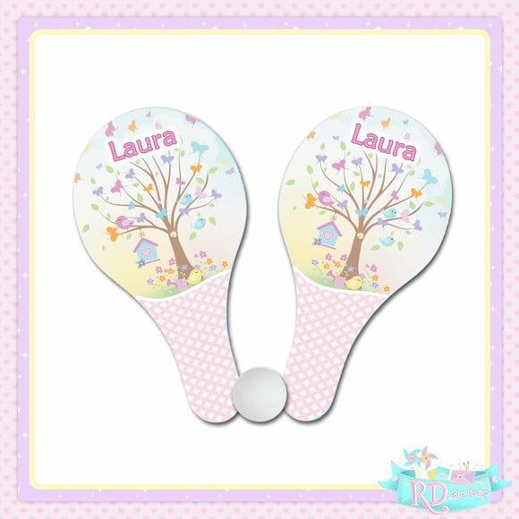 Raquete Ping Pong Jardim Encantado