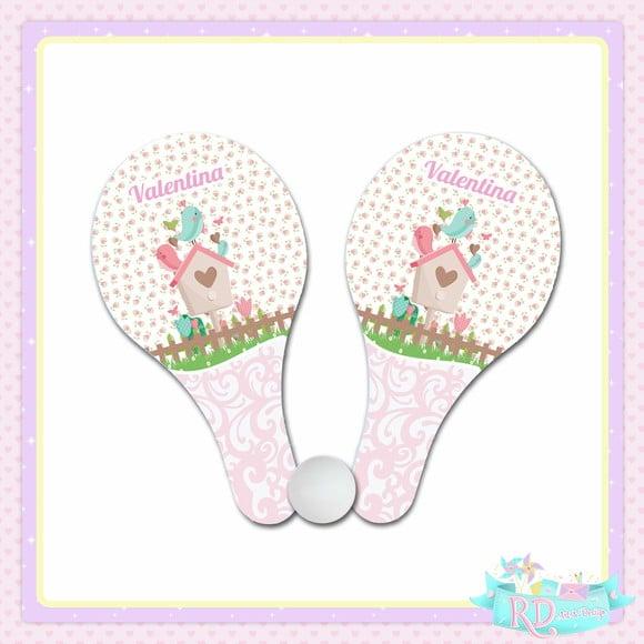 Raquete Ping Pong Jardim Encantado