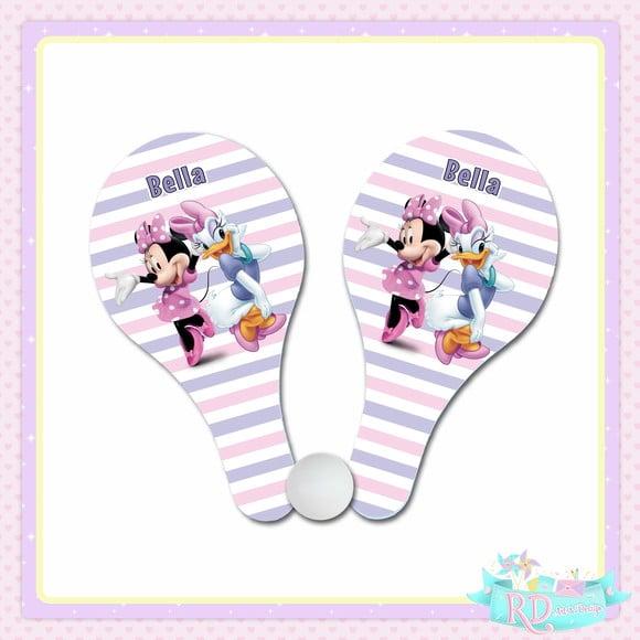 Raquete Ping Pong Minnie e Margarida