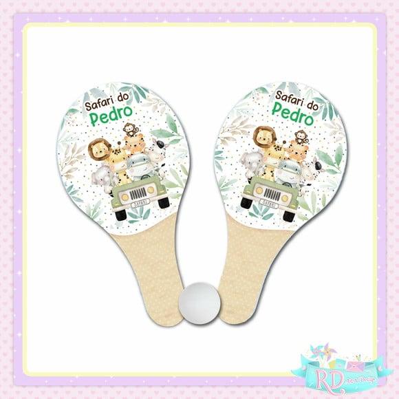 Raquete Ping Pong Safari